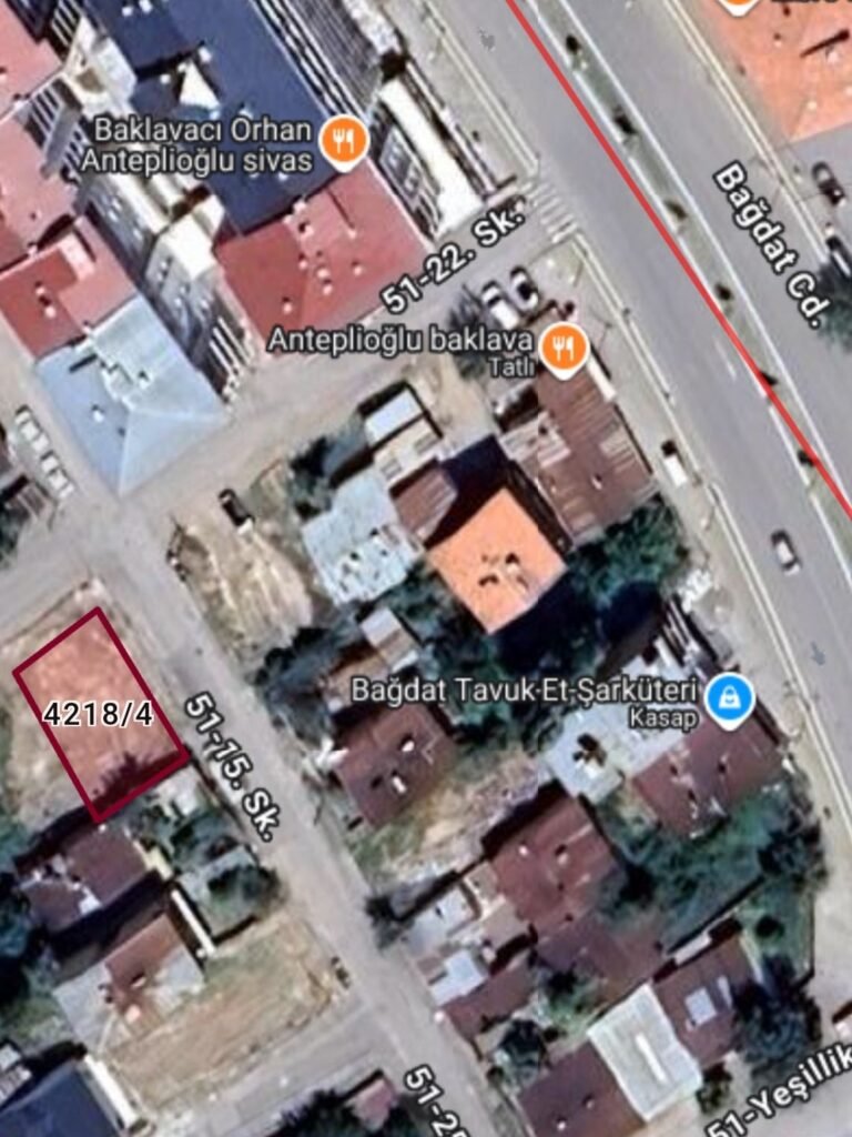 Kardeşler Mahallesi’nde 120 m² Satılık Arsa